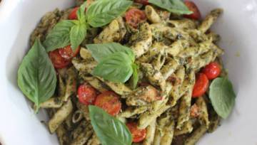Przepis na: Penne z kurczakiem i pesto