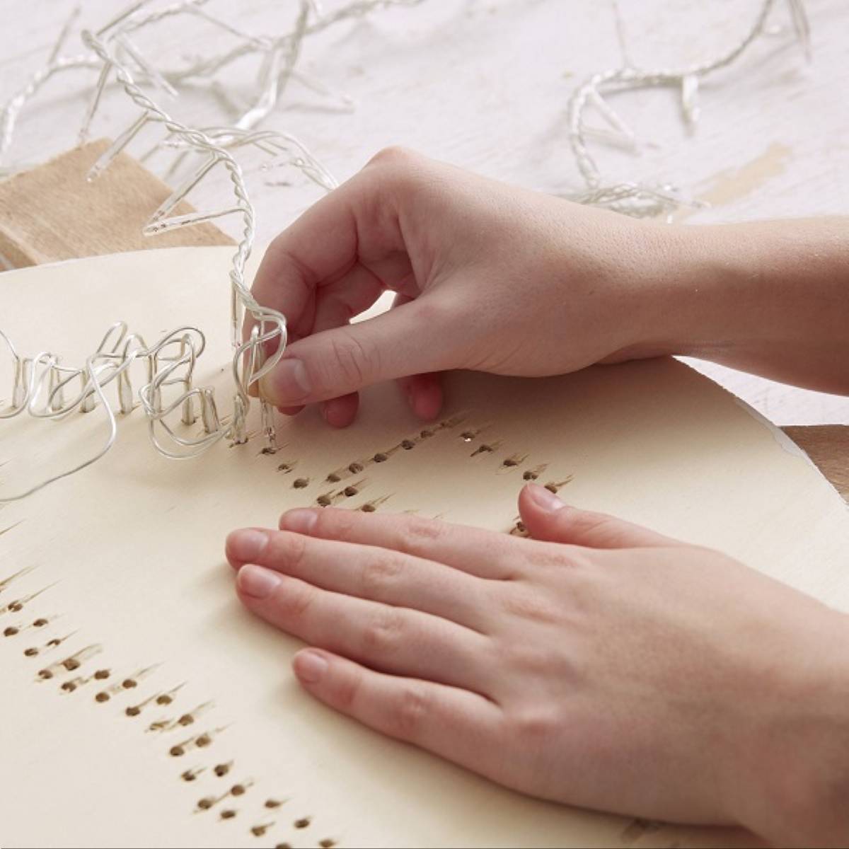 Swiateczna lampka Krok 6