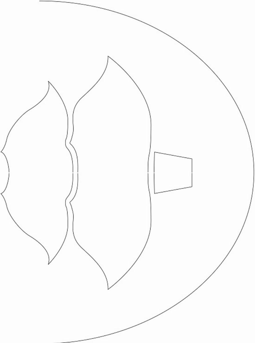 Swiateczna lampka - szablon (1)