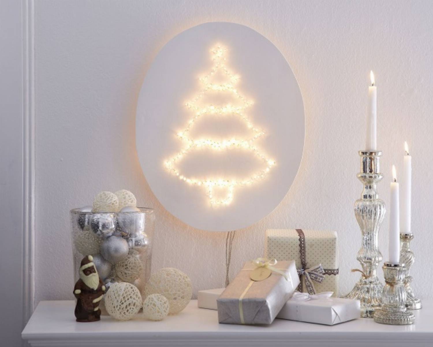 Swieteczna lampka DIY