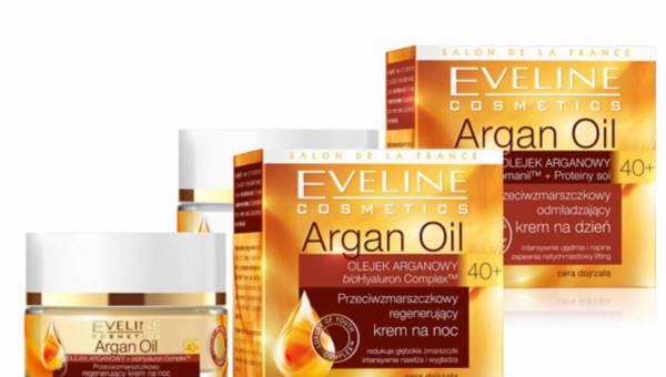 Nowość Eveline Cosmetics: program antyzmarszczkowy – seria Argan Oil 40+