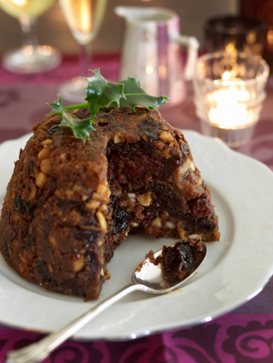 Brytyjski pudding świąteczny