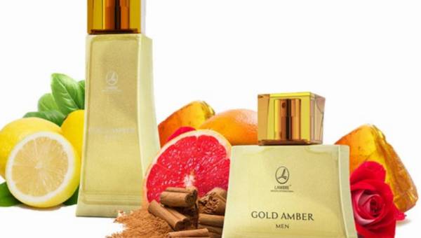 Nowe „bursztynowe” zapachy LAMBRE: Gold Amber – dla Niej i dla Niego
