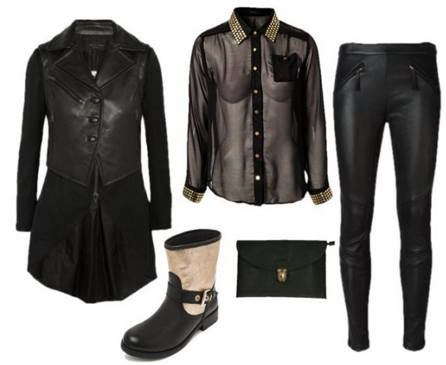 Stylizacje zima 2014 - bikers (4)