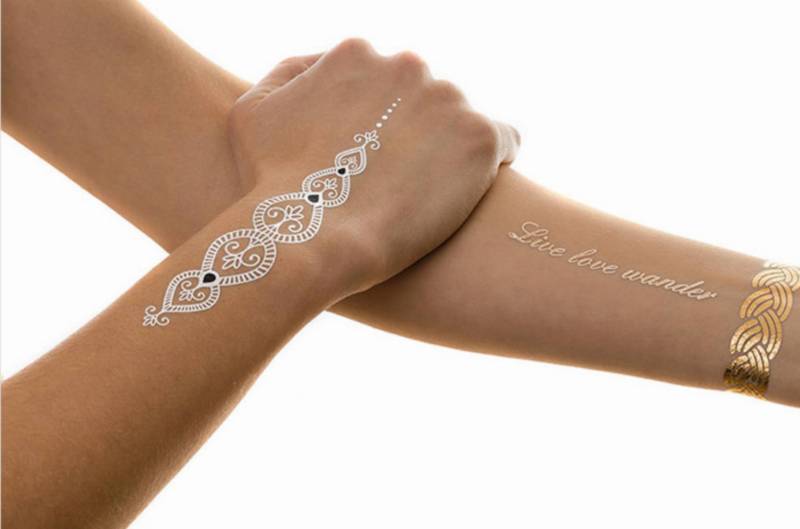 złote tatuaże _Bright_Boho