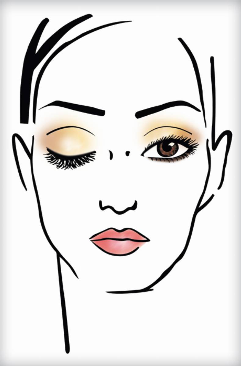 modny-makijaz-2014-2015-zlota-powieka