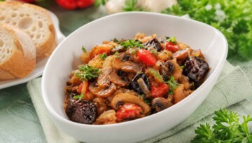 wegetariański bigos