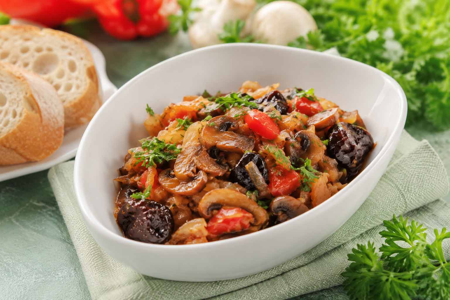 wegetariański bigos