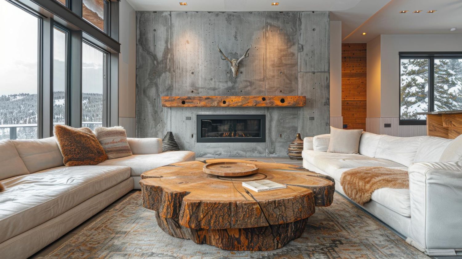 wnętrze w stylu Aspen