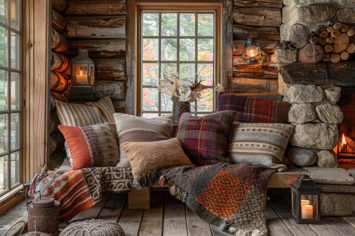 wnętrze w stylu Aspen