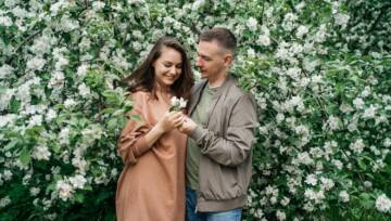 zakochana para związek