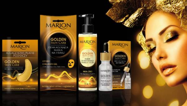Seria kosmetyków GOLDEN SKIN CARE od Marion