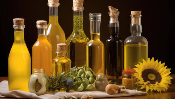 różne oleje