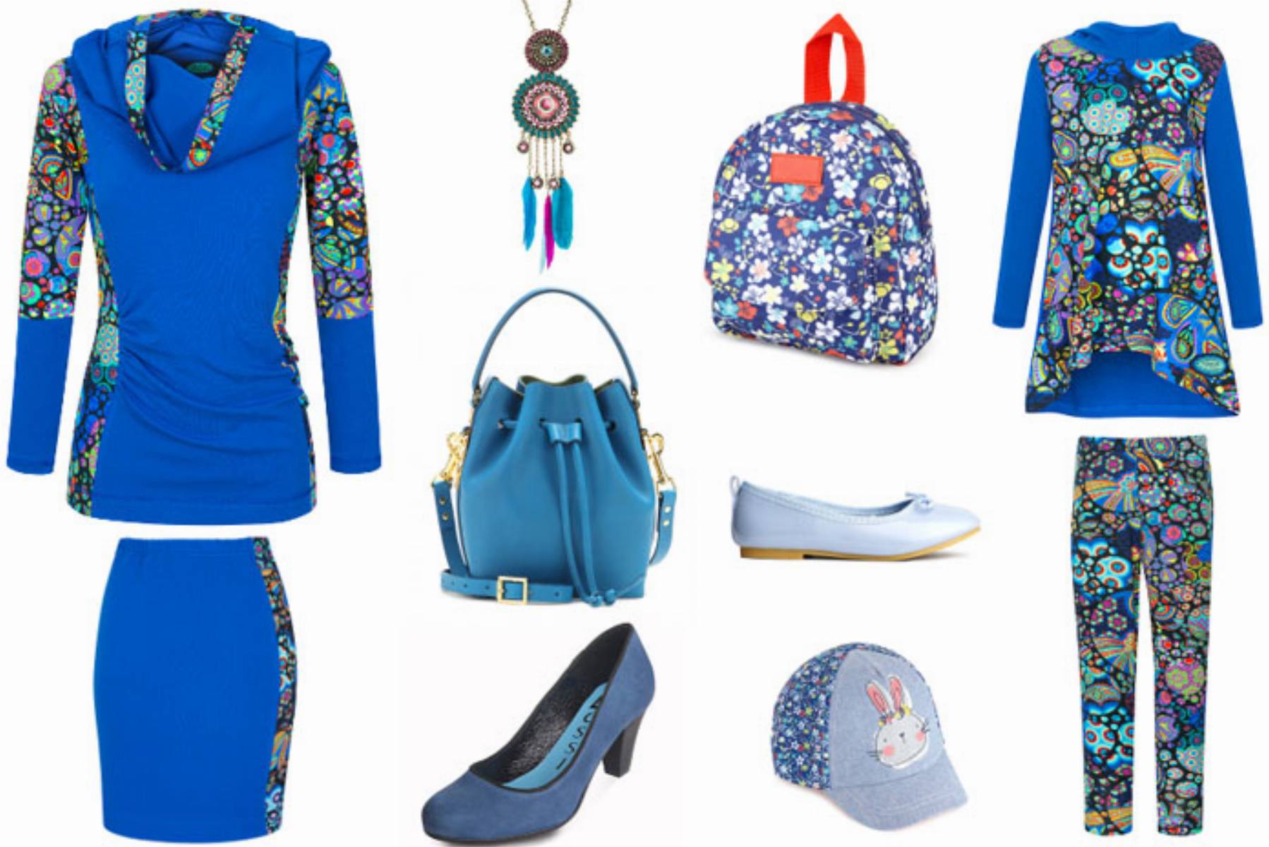 Stylizacje dla mamy i córki - Po zakupy