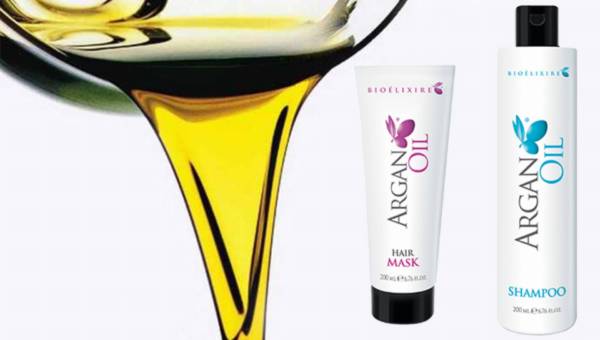 Argan Oil BioElixire – Maska i szampon do włosów