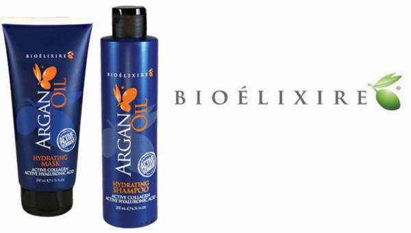 Bioelixire Argan Oil Active Hydrating – Maska i szampon do włosów