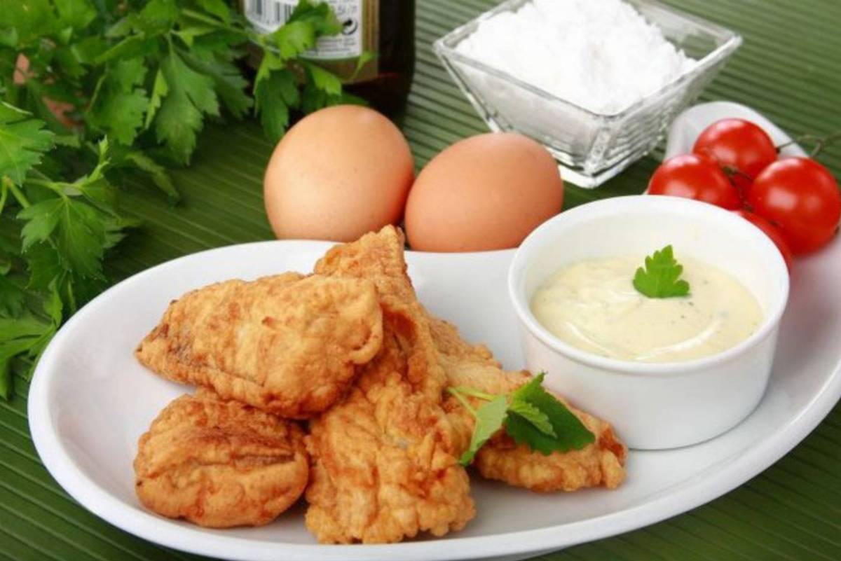 Dorsz w cieście piwnym