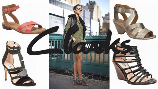 Modne gladiatorki od CLARKS na lato 2015