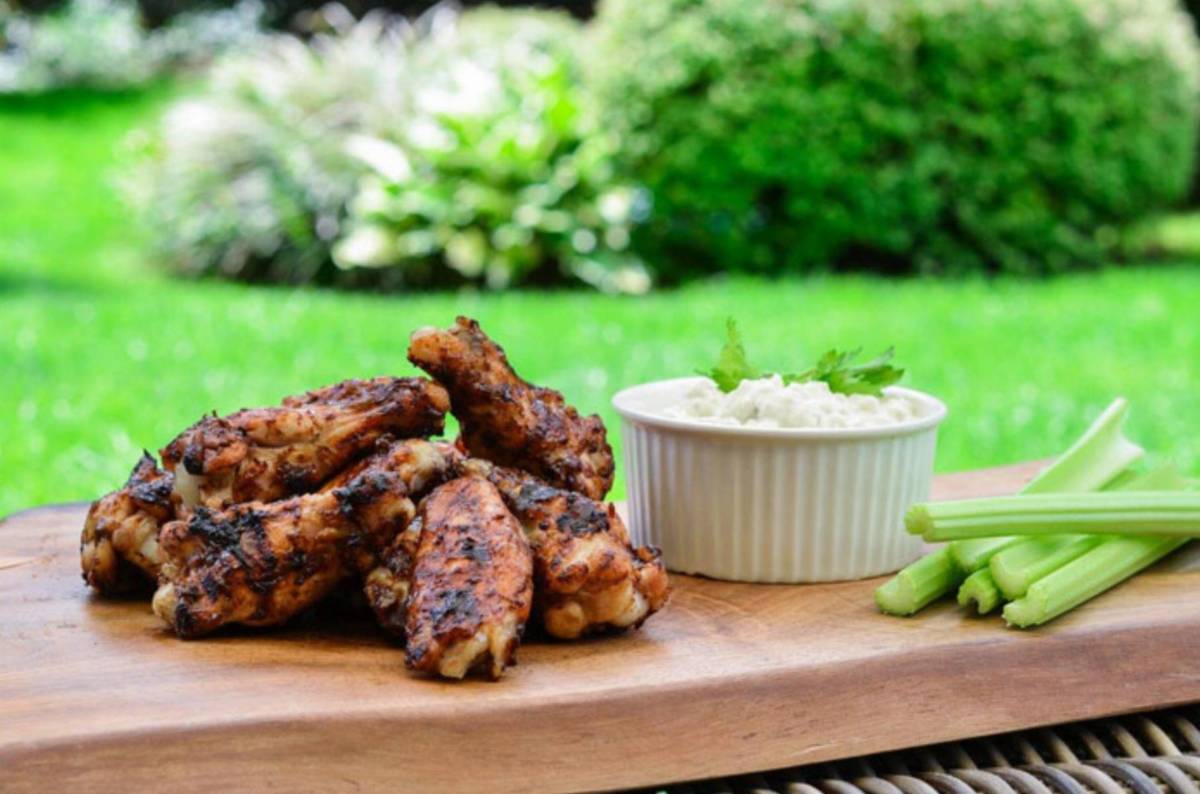 Skrzydełka z kurczaka w glazurze kalifornijskiej