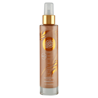 BODY BOOM, wegański rozświetlacz do ciała shimmer gold BODY BOOM, wegański rozświetlacz do ciała shimmer gold