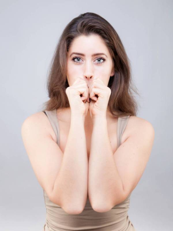 joga twarzy podbródek