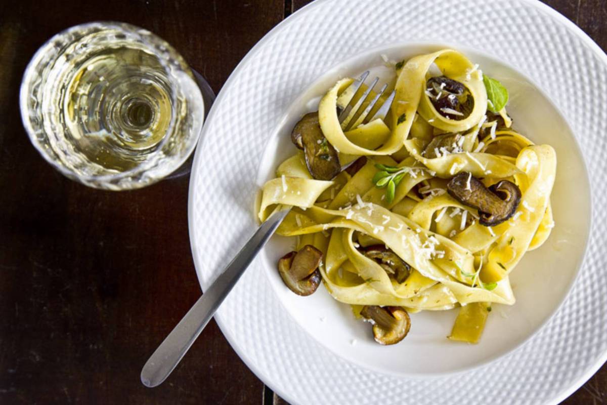 lubella_pappardelle z grzybami