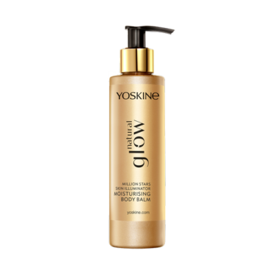 Yoskine, Natural Glow Rozświetlająco-nawilżający balsam do ciała Yoskine, Natural Glow Rozświetlająco-nawilżający balsam do ciała