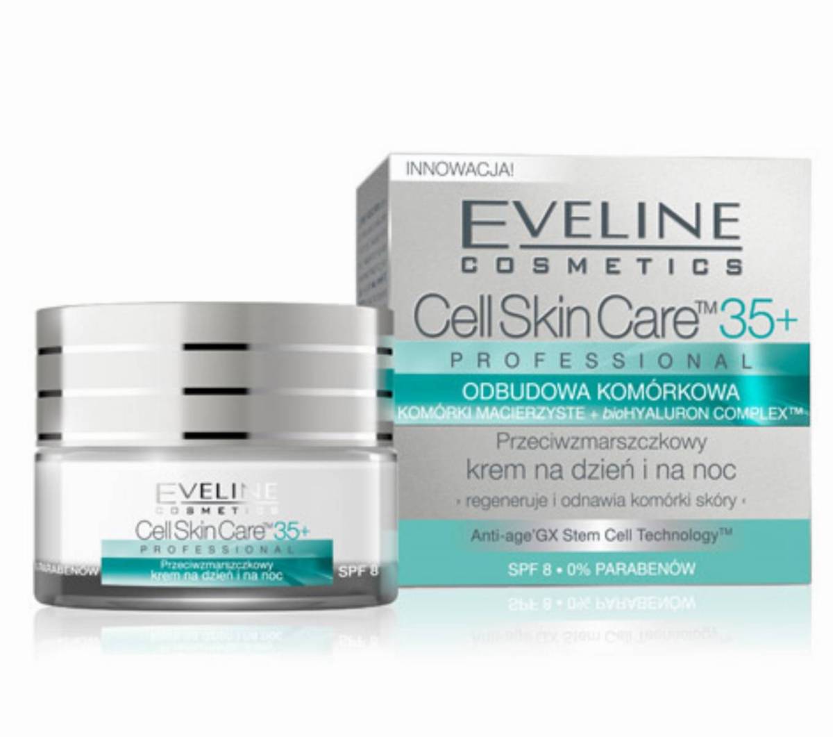 Opinie o Eveline Cosmetics Krem przeciwzmarszczkowy Cell Skin Care 35