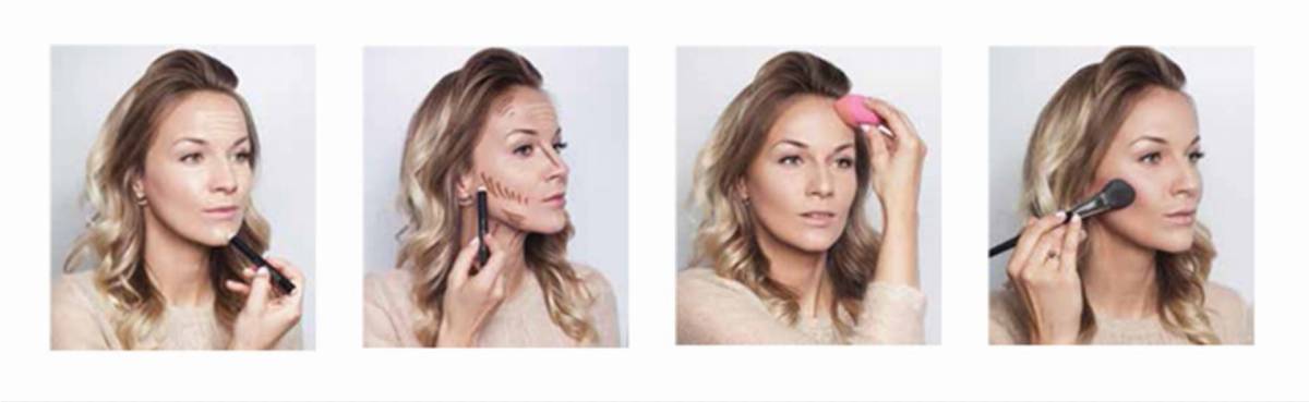 jak wykonać konturowanie twarzy