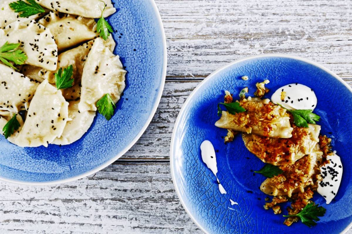 lubella_Pierogi z kaszą gryczaną i serem feta