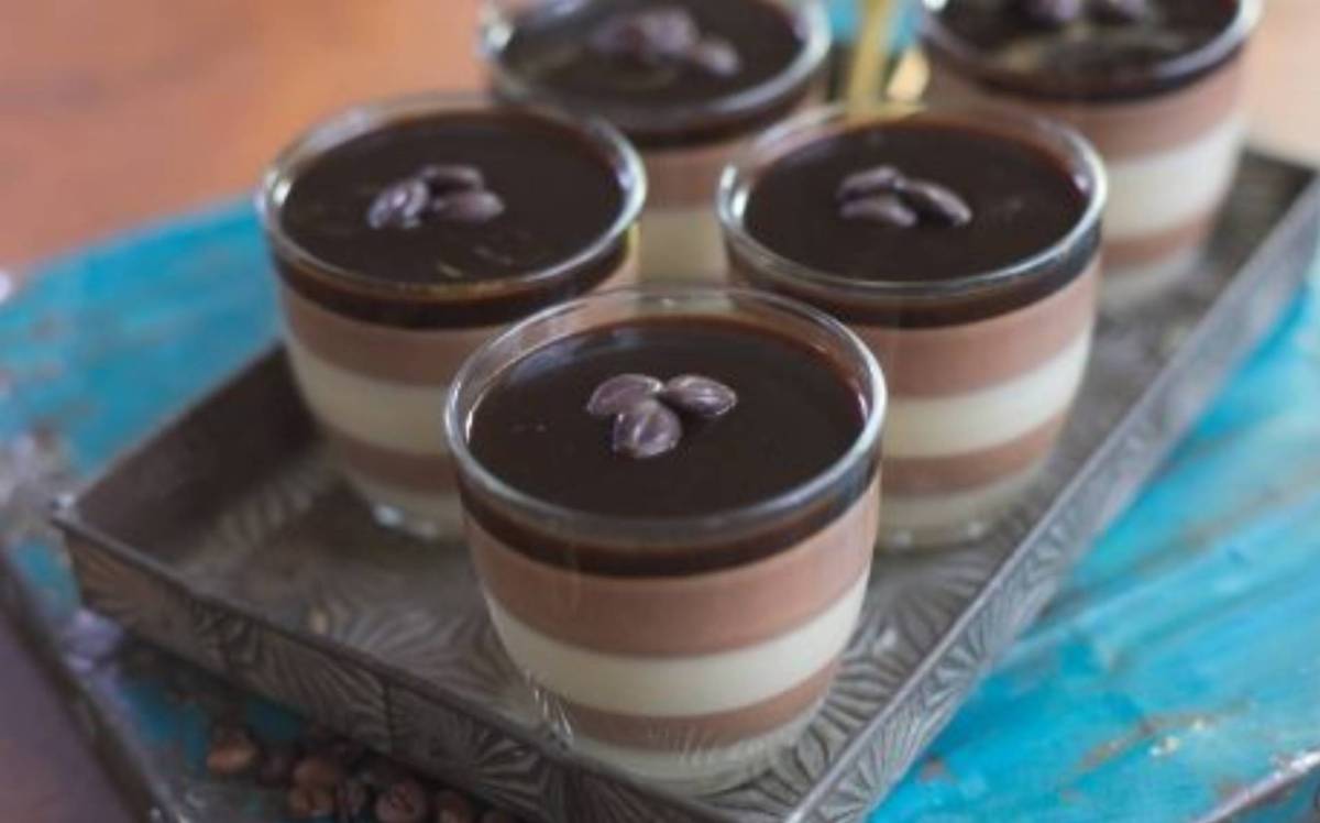 Panna cotta z wietnamskiej kawy i skondensowanego mleka