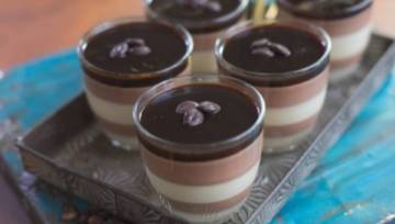 Panna cotta z wietnamskiej kawy i skondensowanego mleka