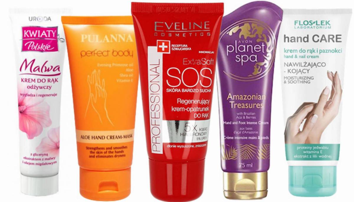 top 12 najlepsze kremy do rąk i paznokci