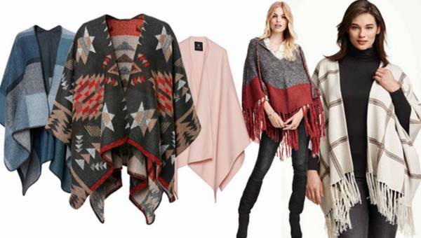 Shoppingowy przegląd: HIT jesieni! Poncho na sezon jesień – zima 2015/2016