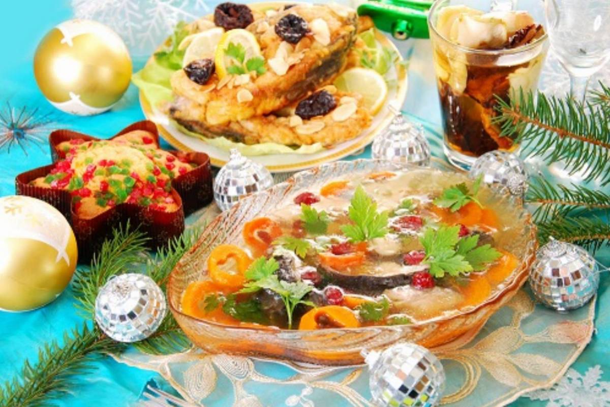 Karp na słodko w galarecie