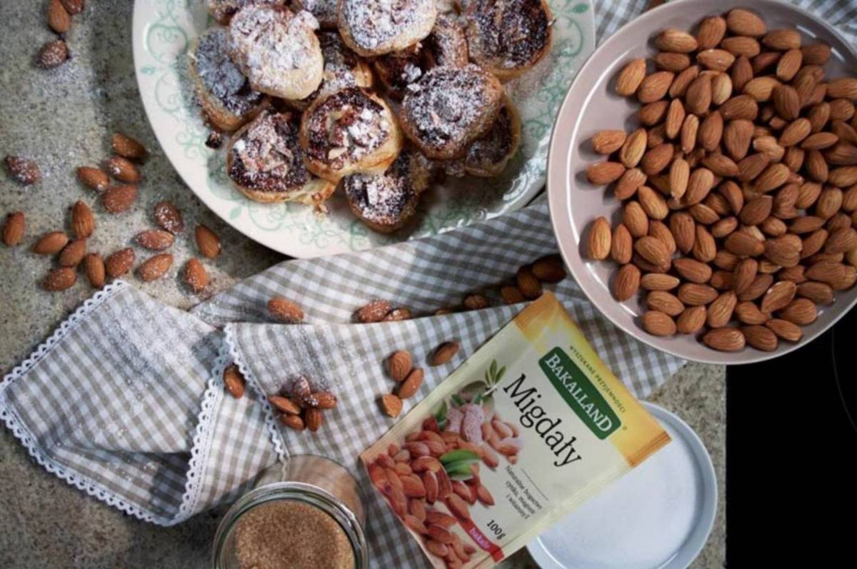 ślimaki z ciasta francuskiego