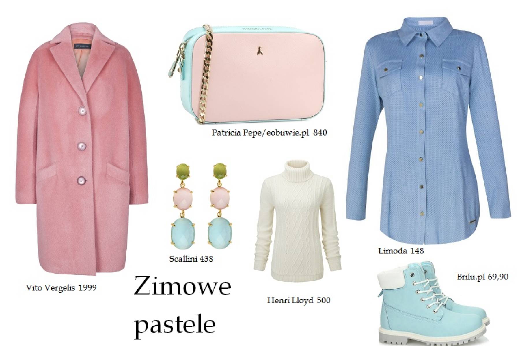 zimowe pastele
