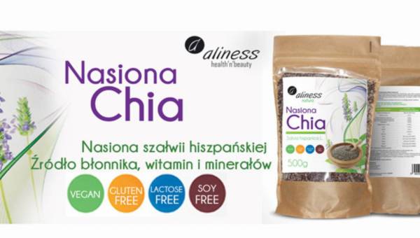 Nasiona Chia – właściwości. Lecznicza moc ukryta w małych nasionkach