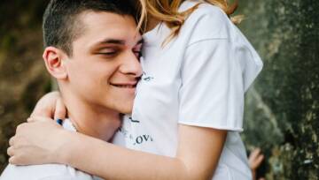 zakochany mężczyzna