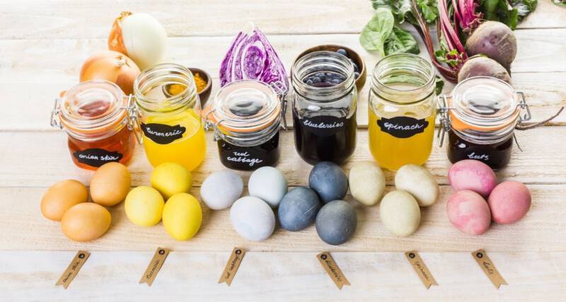 Ciekawe pomysły na pisanki wielkanocne – Naturalne barwniki Ciekawe pomysły na pisanki wielkanocne – Naturalne barwniki