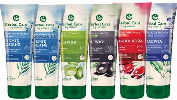 Ziołowe kremy do dłoni i stóp w serii Farmona Herbal Care