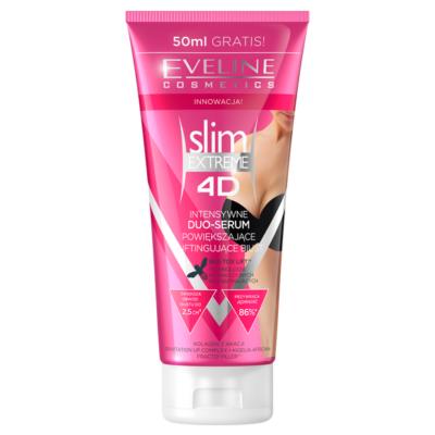 EVELINE COSMETICS SLIM EXTREME 4D intensywne serum powiększające i poprawiające strukturę biustu