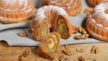 Babka piaskowa przepis na dwukolorową babę wielkanocną