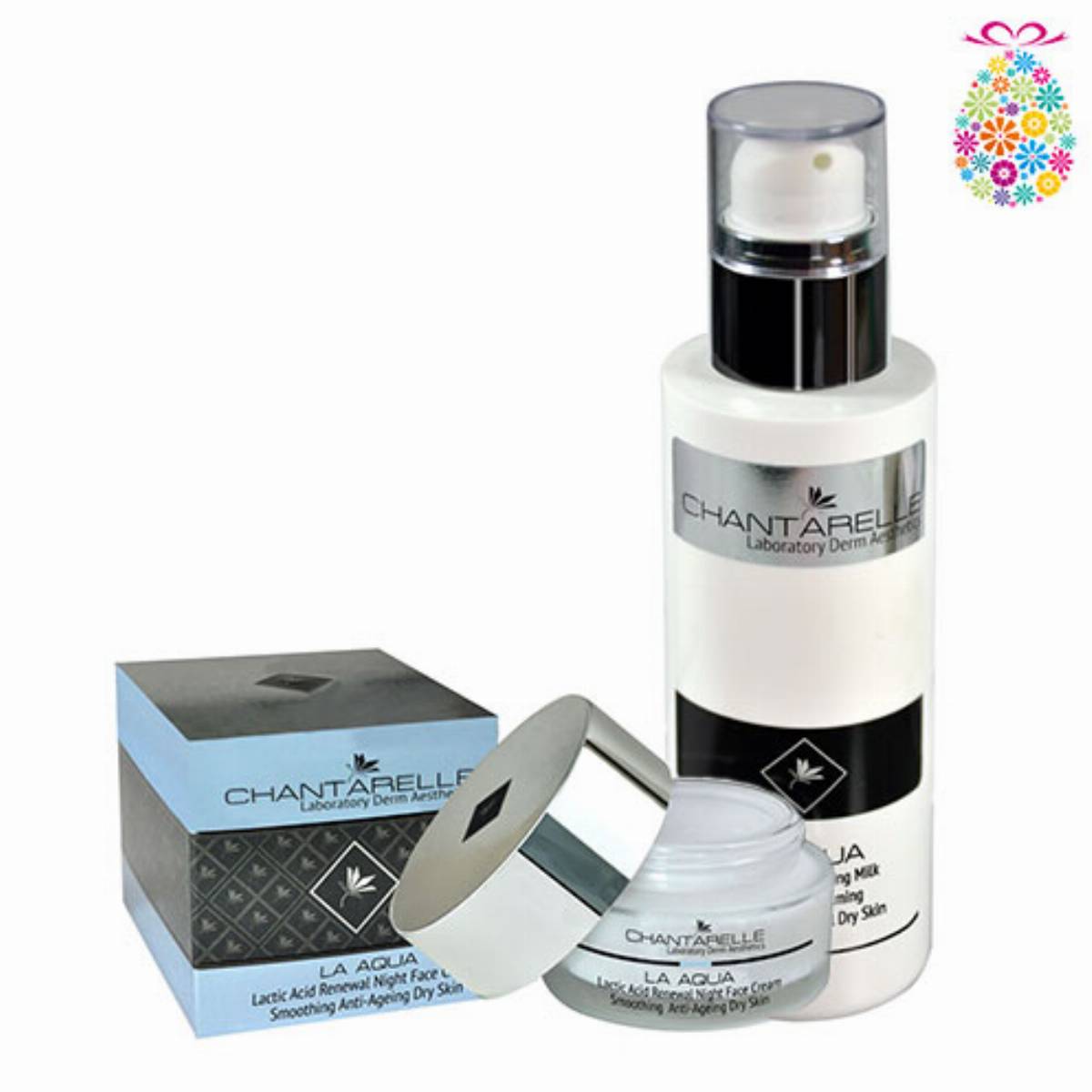 WIELKANOCNE ZESTAWY KOSMETYKI CHANTARELLE z prezentami za 1 zł