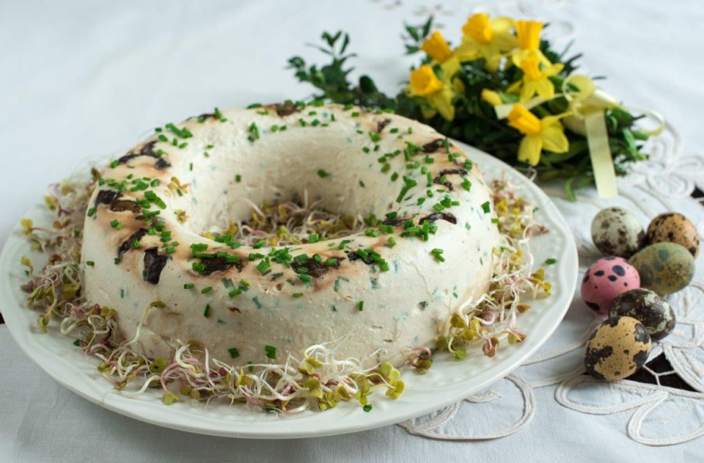 Terrina z twarogu wędzonego