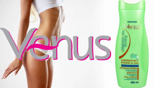 Ujędrniający balsam Venus z naturalną kofeiną i zieloną herbatą