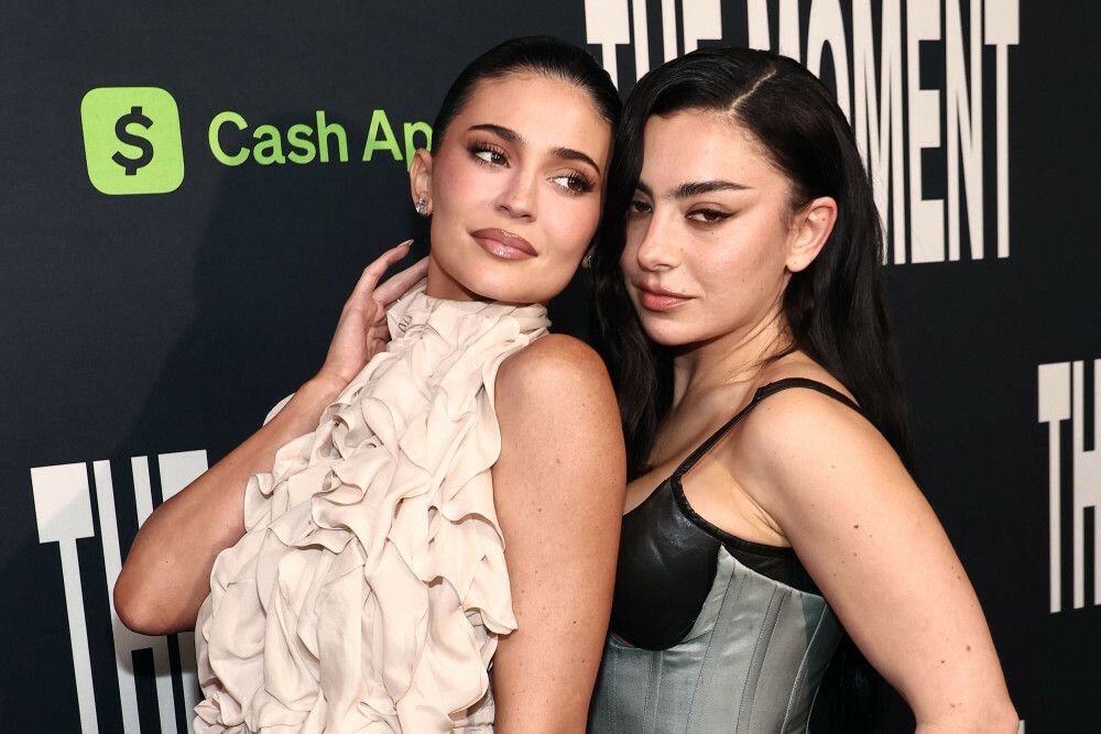 Mandatory Credit: Photo by John Salangsang/Shutterstock (16472680eq) Kylie Jenner and Charli xcx 'The Moment' Film Premiere, Los Angeles, California, USA - 29 Jan 2026