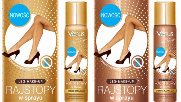 Rajstopy w sprayu Leg Make-Up od Venus