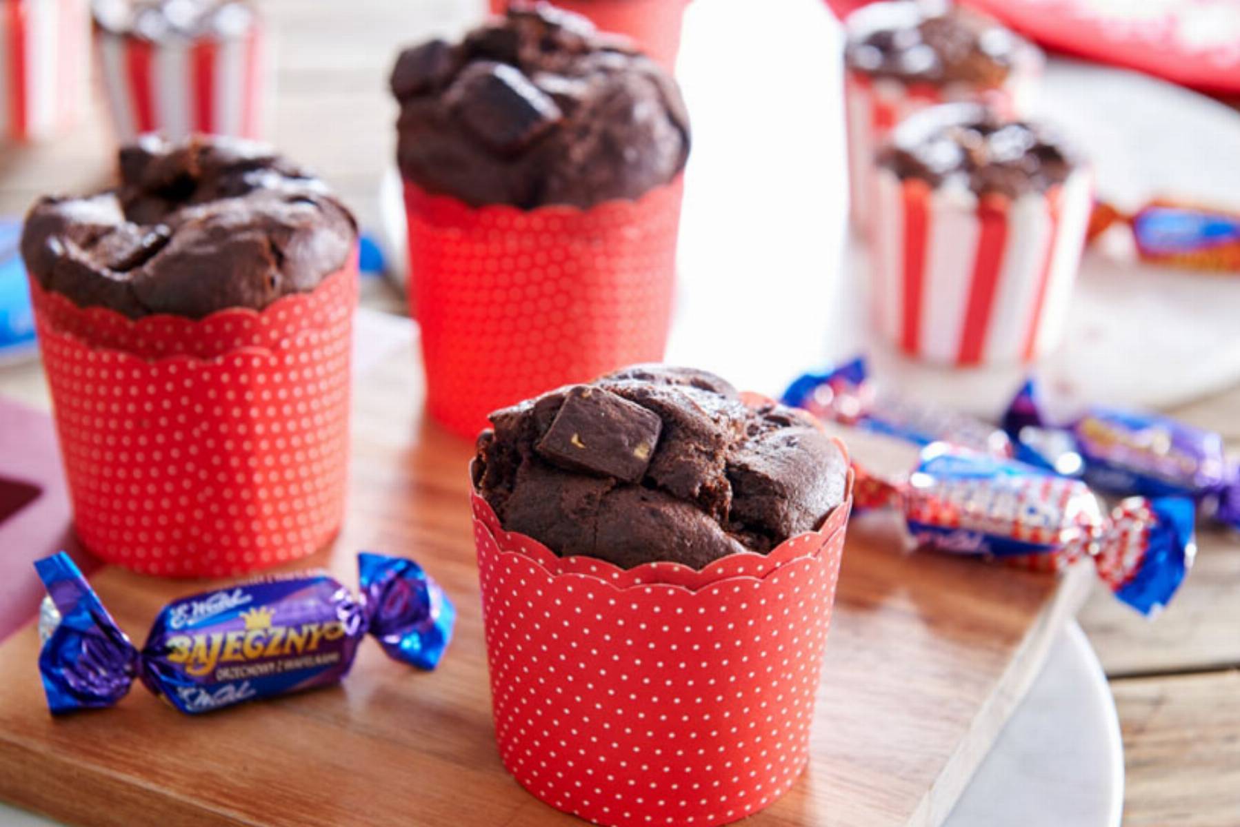 Muffinki czekoladowe