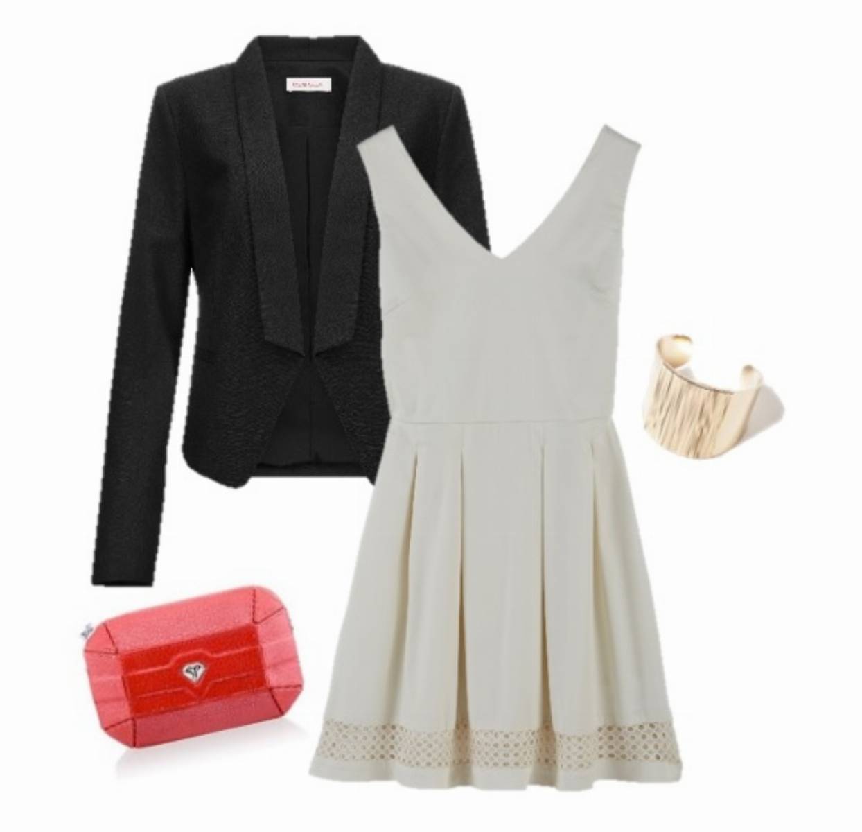 BiałaSukienka2 - Wieczorne Wyjście